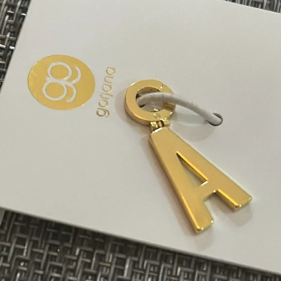 Gorjana Gold Letter 'A' Charm - Picture 2 of 4
